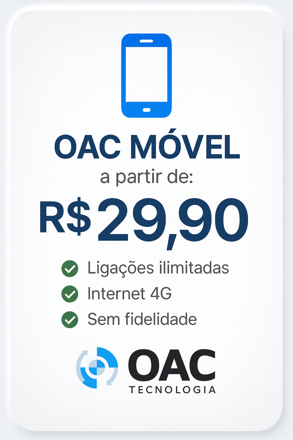 Promoção OAC Móvel